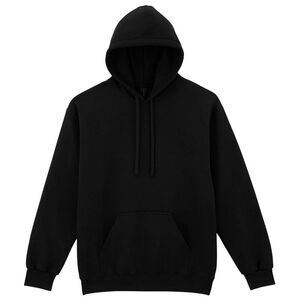 Gildan Unisex Adult Hammer Maxweight Hoodie / Pitch Black
